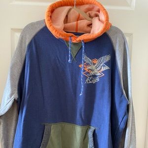 American Eagle Colorblock Hoodie
